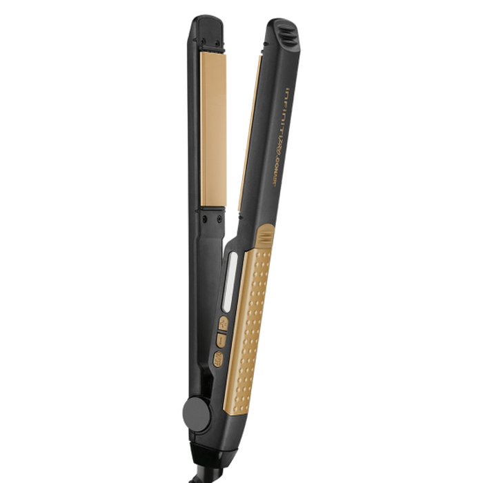 Conair Double Ceramic Flat Iron, 1.0-Inch, Straight & Shine, For All Hair  Types and Textures, Rose Gold CS221N 