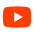 Ícono del logo de Youtube