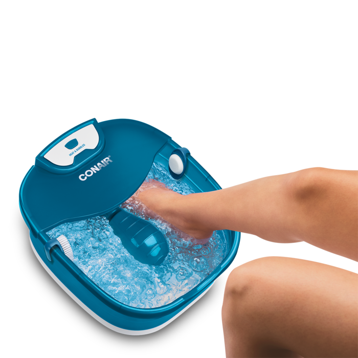 Conair Heatsense Foot And Pedicure Spa With Heated Bubble Massage